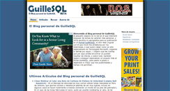 Desktop Screenshot of guillesql.com